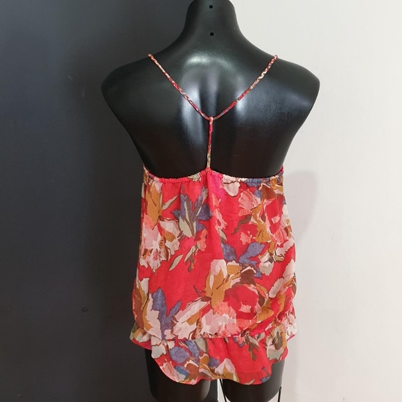 Women's size M 'ABERCROMBIE & FITCH' Gorgeous floral racerback top - Picture 3 of 4